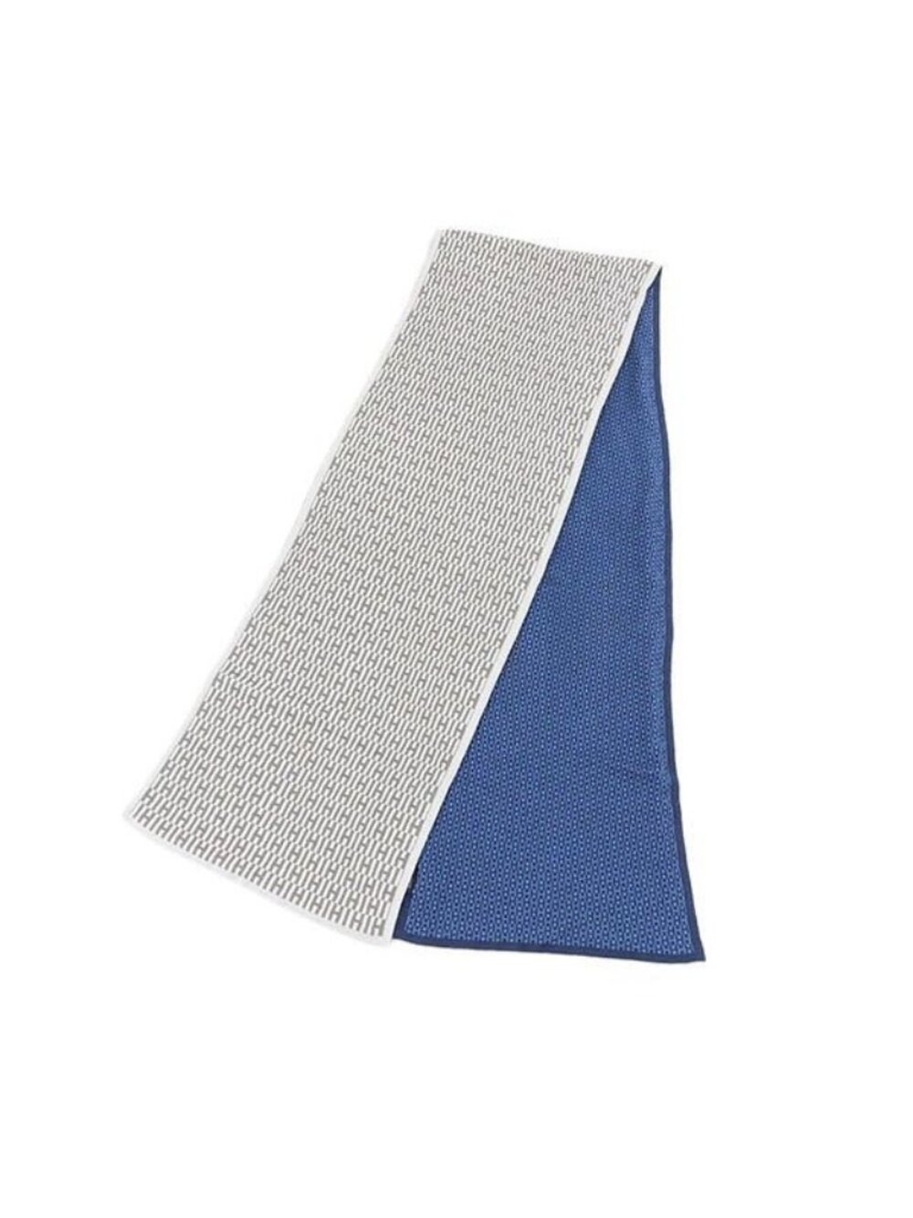 Hermes Scarf Blue
